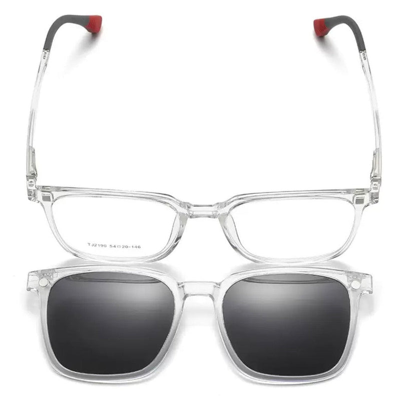 Lunettes de repos/soleil transparente